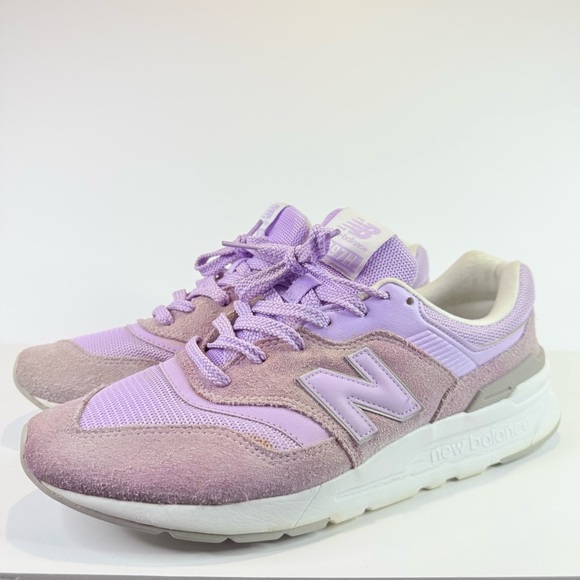 Used Sneakers Without Box New Balance 997H Light Cyclone Purple Low M/Size 10 - Picture 10 of 15